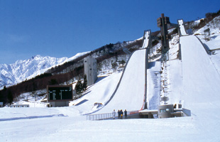 白马滑雪跳台竞技场